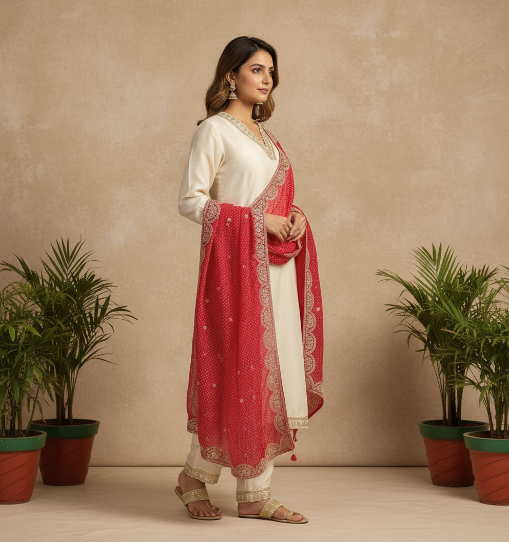 Iraayah Noor – The Scarlet Whisper Suit Set