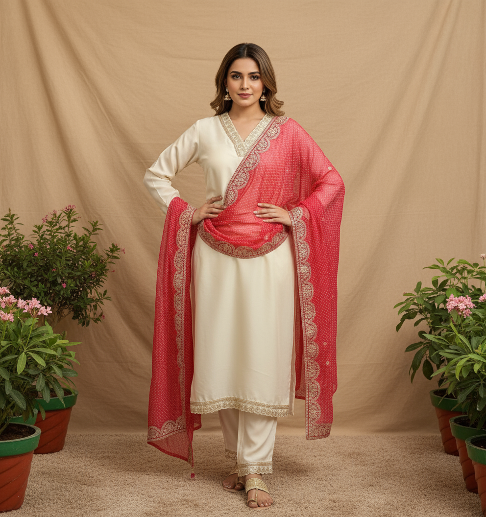 Iraayah Noor – The Scarlet Whisper Suit Set